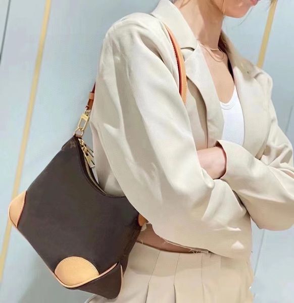 

luxury women's satchel luxury tote bag leather odeon croissant v purse bagsloop shoulder chain designer handbag m81098 45832 makeup bag
