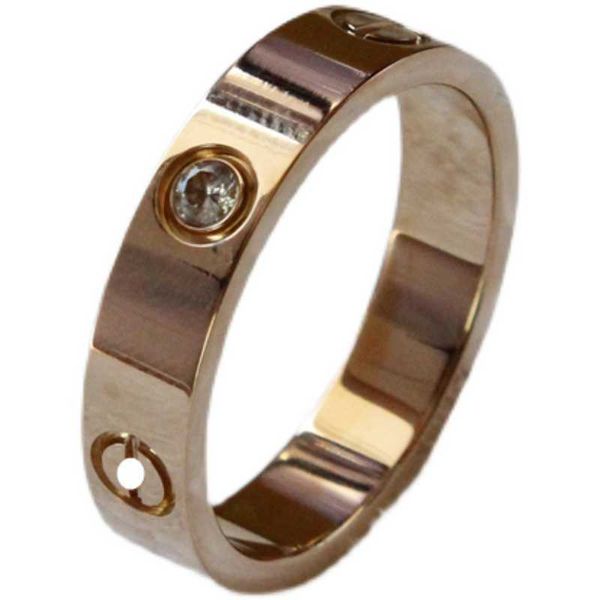 

high version high version carti ring women's colorless minority design titanium steel plated 18k gold couple index finger zhyo, Silver