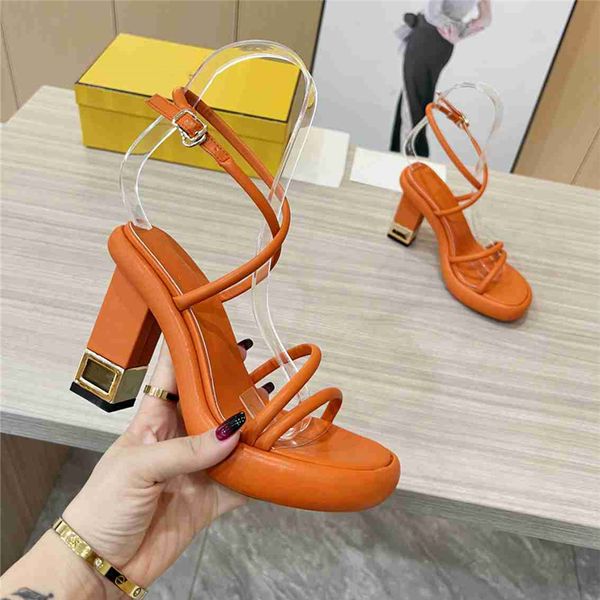 

fashion women's sandals 2023 fendyity luxury brand letter logo summer women's high heels men's casual student flats 03-012, Black