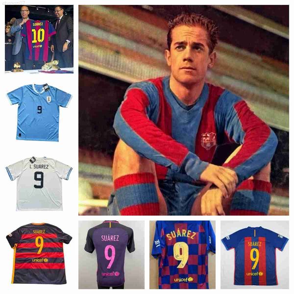 

luis suarez miramontes spain barcelona soccer jersey 9 10 7 11 21, Black;yellow