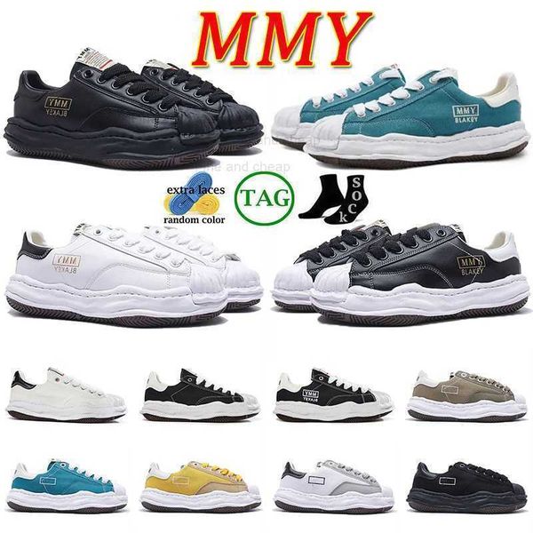 

maison mihara designer yasuhiro shoes mens womens toe cap mmy low canvas shoes miharayasuhiro luxury casual sport women trainers sneakers sp, Black