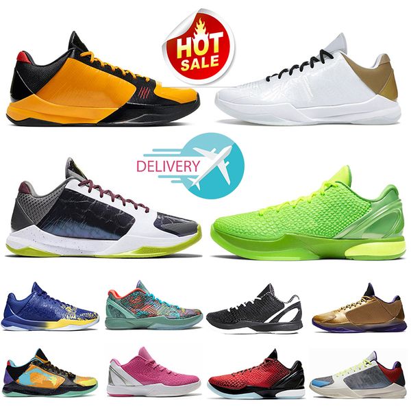 

reverse grinch basketball shoes mamba 6 men bruce lee big stage protro mid cut gold mens think pink white trainers sports outdoor sneakers 4