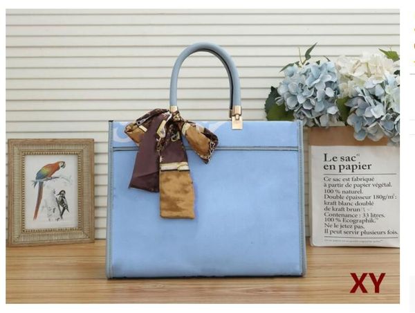 

luxurys designer bags handbags ladies blue print shoulder pu leather wallet evening cross body bag with ribbons