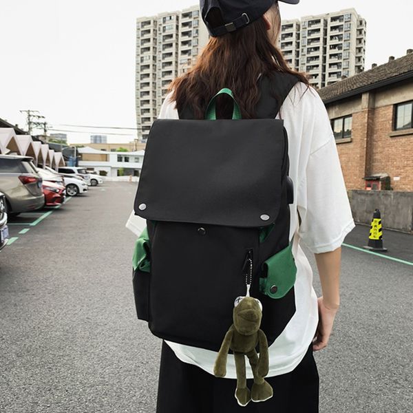 

lu backpacks for students shoolbag campus lapbag trend teenage high capacity with backpack leisure