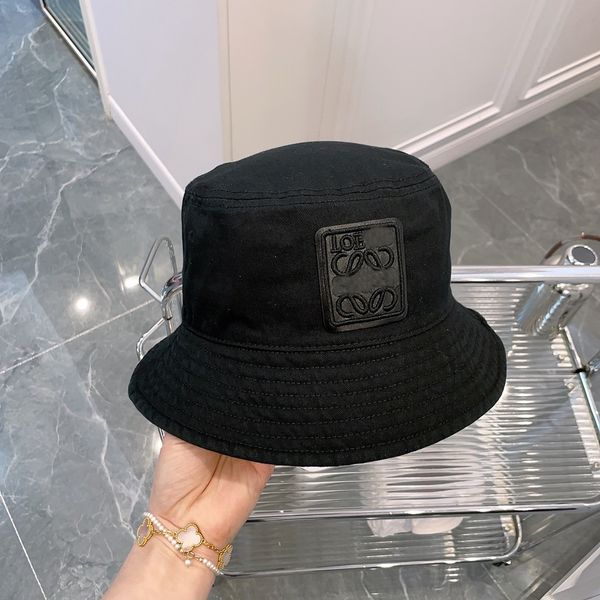 

classic bucket hat, female spring and summer designer, beanie cap, men's and women's fashion brand, small face, sunscreen and sunv, Blue;gray