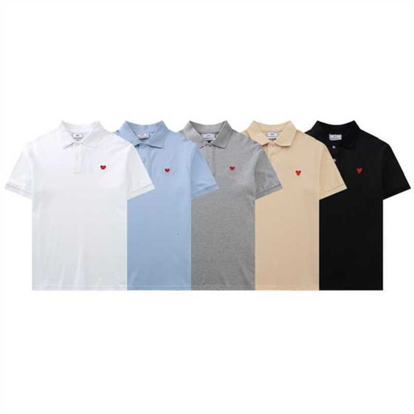 

2023 paris fashion tees mens women designer luxury amis t shirt fashion casual tshirt round neck amies de coeur tees, White;black
