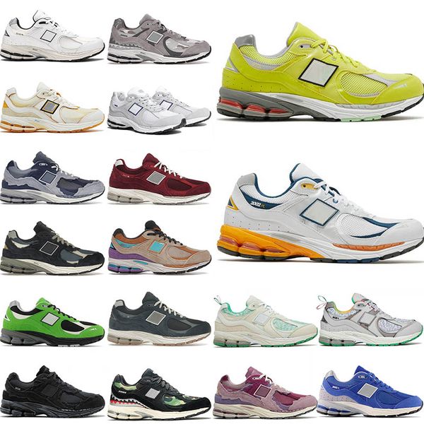 

new fashion women mens 9060 2002r athletic luxury casual shoes og triple s white black protection pink pack rain cloud phantom sea salt sail