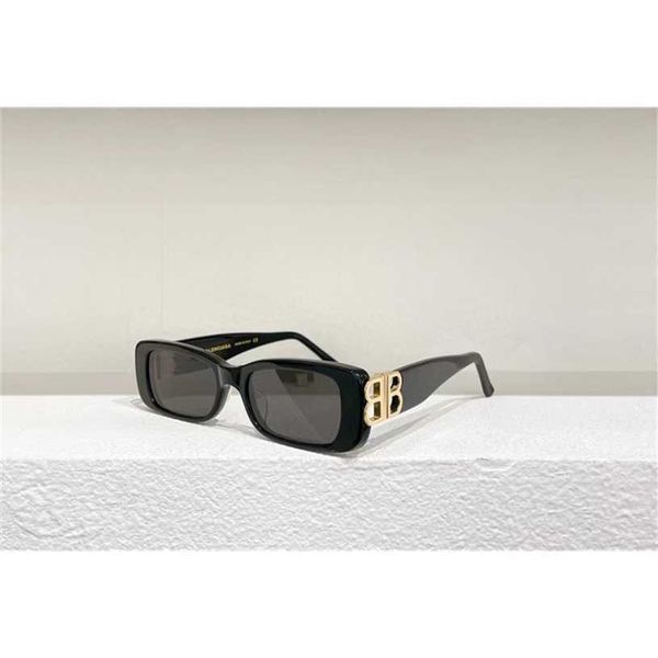 

2023 new family narrow version double b letter leg ins network red same style personalized fashion sunglasses women bb0096s, White;black
