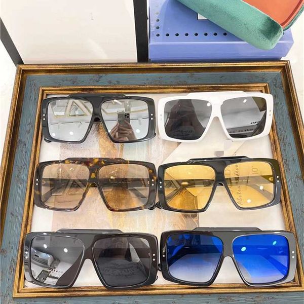 

sunglasses 2023 new new product family plate network red star fashion box men's and women's sunglasses, White;black