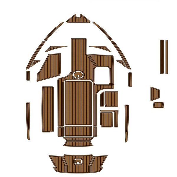 

2015-2017 axis t23 swim platform cockpit pad boat eva foam teak deck floor mat backing self adhesive seadek gatorstep style pads