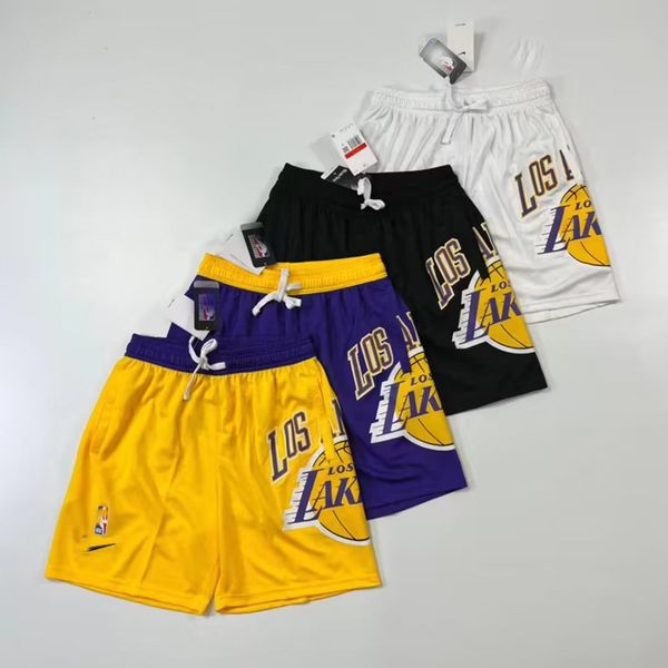 

wholesale custom men's shorts jersey short lakers joe zhan raptors magic heat rust pocket training pants men's and women's su, White;black