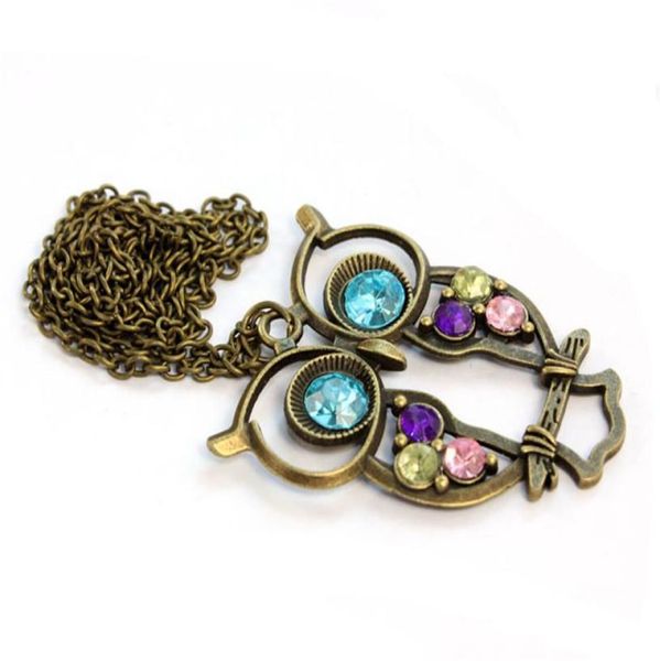

wholebrand new women lady crystal blue eyed long chain pendant sweater coat necklace8307509, Silver
