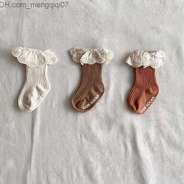 

kids socks milancel new arrival baby socks children's lace socks baby girls' clothing 3 pairs/batch z230710, Pink;yellow
