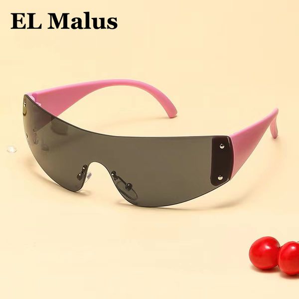 

child cute one piece rimless frame sunglasses children kids fashion boys girls uv400 protection vinatge eyewear sg697, White;black