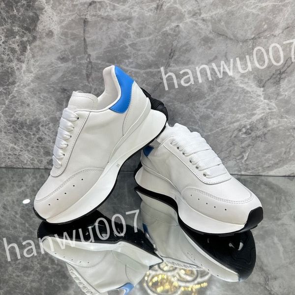 

2023 luxurys fashion colorful women's flat shoes fashion show platform lace-up sneakers tenis designer women men's casual shoe xsd, Black