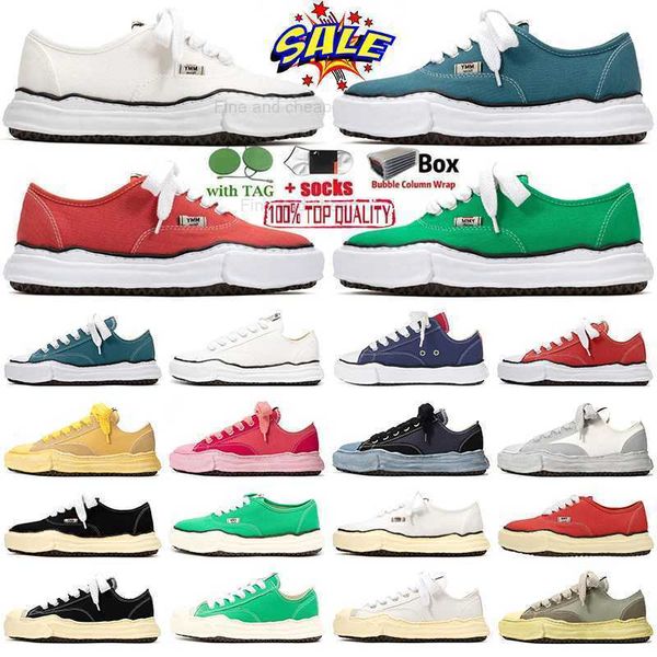 

designer mmy maison mihara yasuhiro original peterson og sole low side canvas shoe womens for men skate mens sneakers dissolving shoes overd
