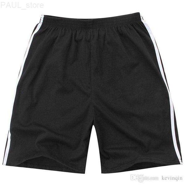 

men's shorts summer men's beach leisure short trousers sport gym bermuda surf solid cotton sports shorts loose boardshorts fitness, White;black