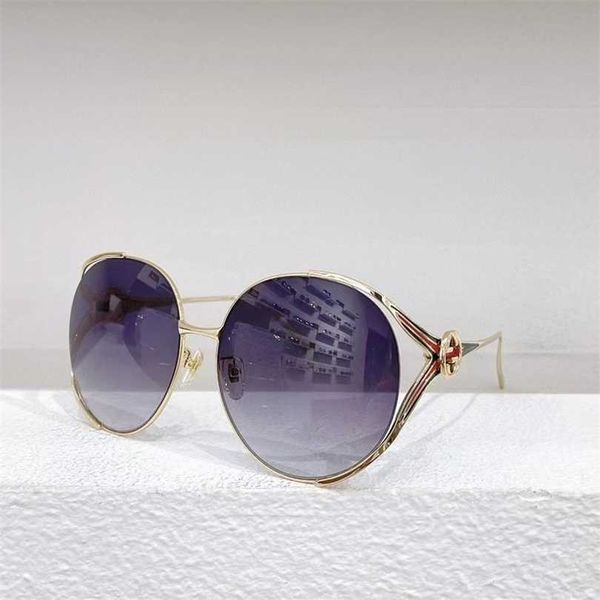 

sunglasses 2023 new family g's new tiktok online celebrity personalized advanced women's versatile fashion sunglasses gg0225sk, White;black