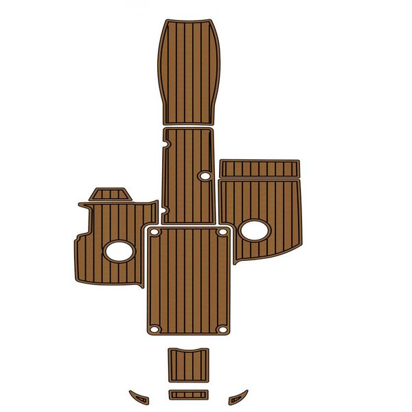 

2016 yamaha 242 cockpit pad boat eva foam faux teak deck floor mat flooring backing self adhesive seadek gatorstep style pads