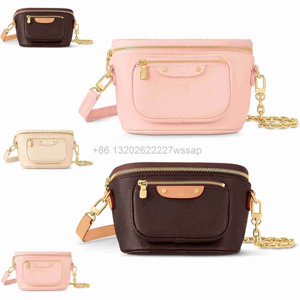 

m82335 mini bumbag fanny pack belt chest bag luxury womens m82208 purse tote handbags clutch waist bag mens genuine leather designer crossbo