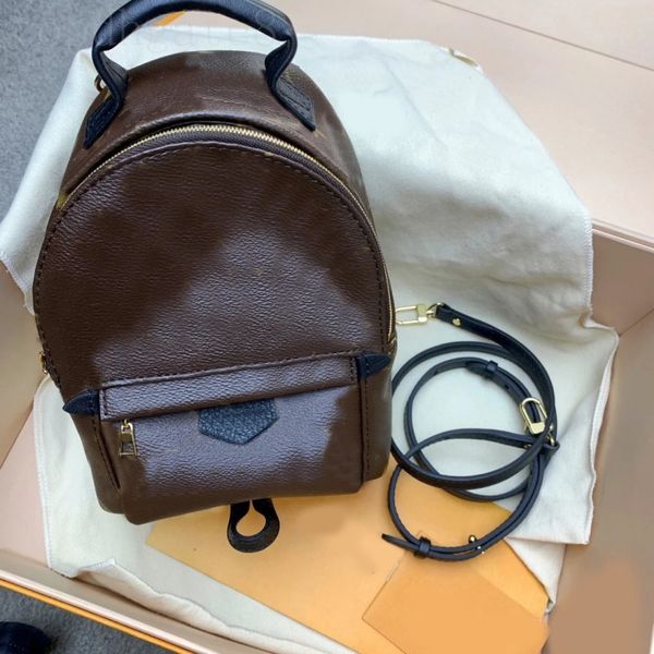 

designer backpack leather mens bag unique mini size cute senior special sacoche lady coated canvas fabric lining luxury bags nice look xb018