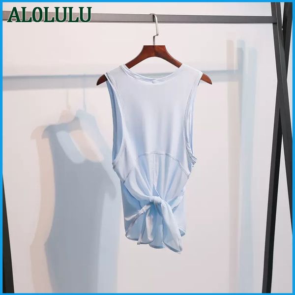 

al0lulu yoga sports vest women's quick-drying running fitness sleeveless yoga clothing