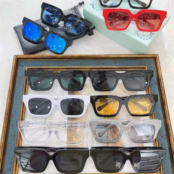 

sunglasses 2023 new years ouyang nana star network red box ins wind tide sunglasses ow40001u, White;black