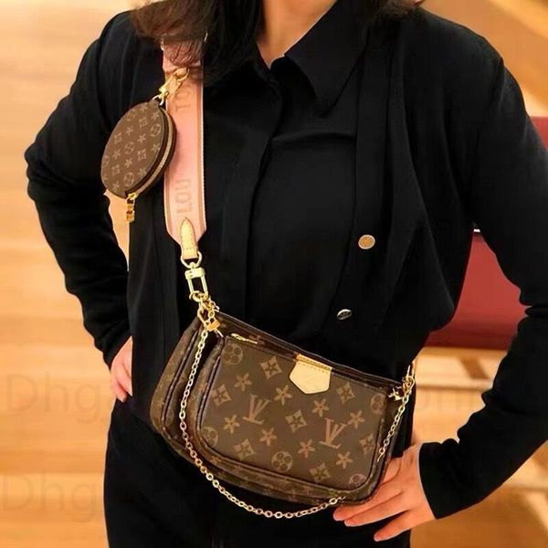 

10a multi three pieces shoulder bags pochette luxury wallets bag crossbody purses designer handbag bag designers women purse luxurys handbag