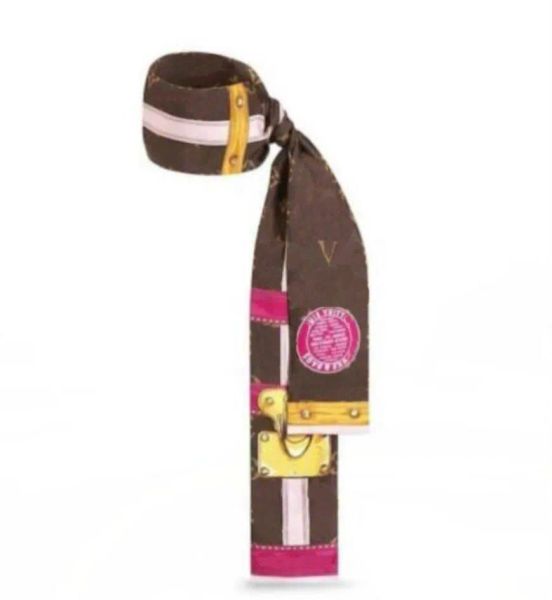 

fashion luxury new men's and women's double ribbon can be used to tie hair and bag double sided design, Blue;gray