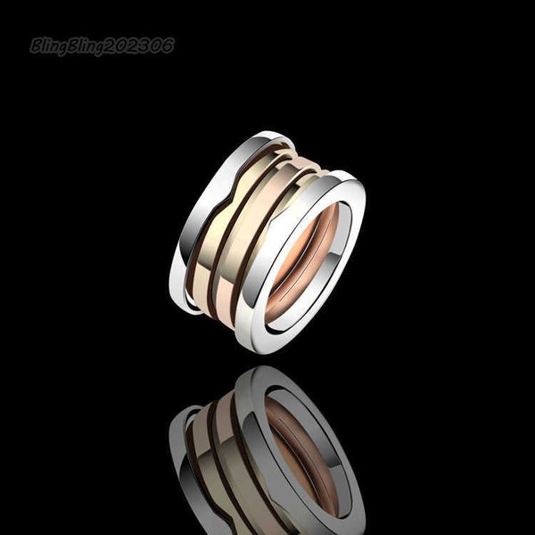 

316l nail ring fashion couple ring for men and women jewelry, Silver