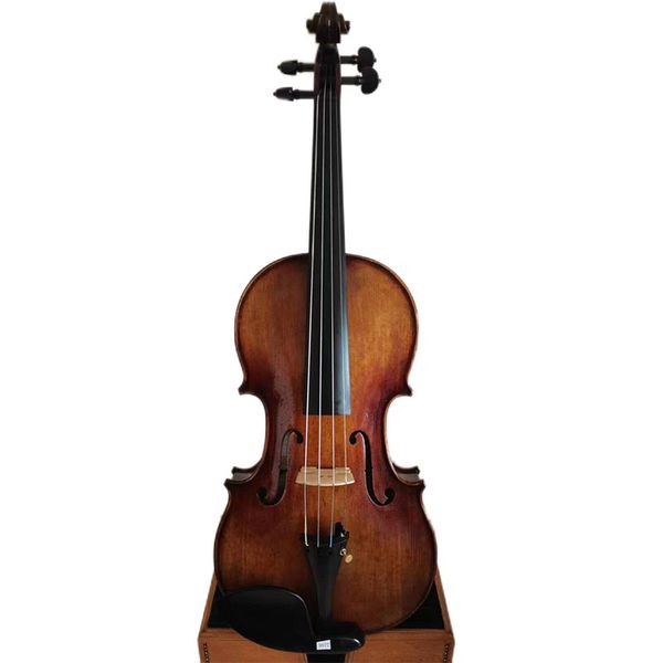

master 4/4 violin solid flamed maple back old spruce nice sound k3077