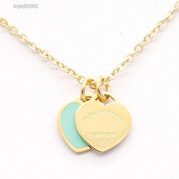 

necklace designer jewelry necklaces chain chains link luxury jewellery heart pendant custom love pendants women womens stainless steel valen, Silver