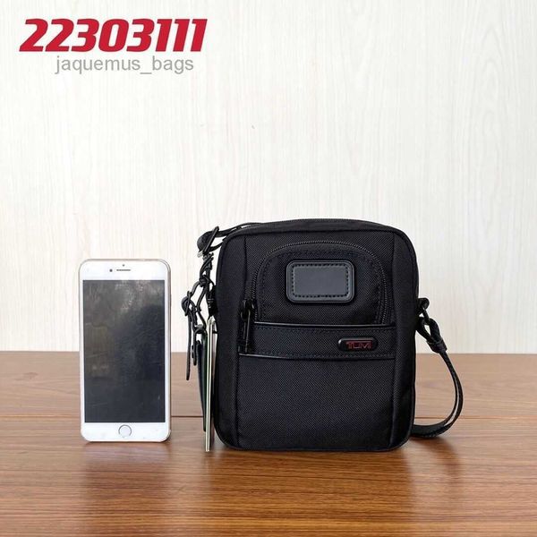 

designer bag tumi tuming new ballistic nylon man wear resistant portable business casual one shoulder crossbody bag 22303111