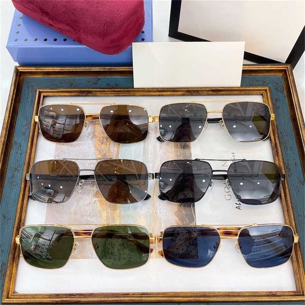 

sunglasses 2023 new gjiains internet celebrity of the same style female square toads pilot sunglasses male gg0529, White;black