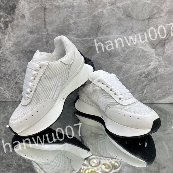 

2023 fashion colorful women's flat shoes fashion show platform lace-up sneakers tenis designer women men's casual shoes xsd230404, Black