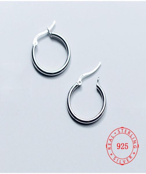 

trending design china produce real 925 sterling silver 19 cm hoop earring with great college jewelry8297018, Golden;silver