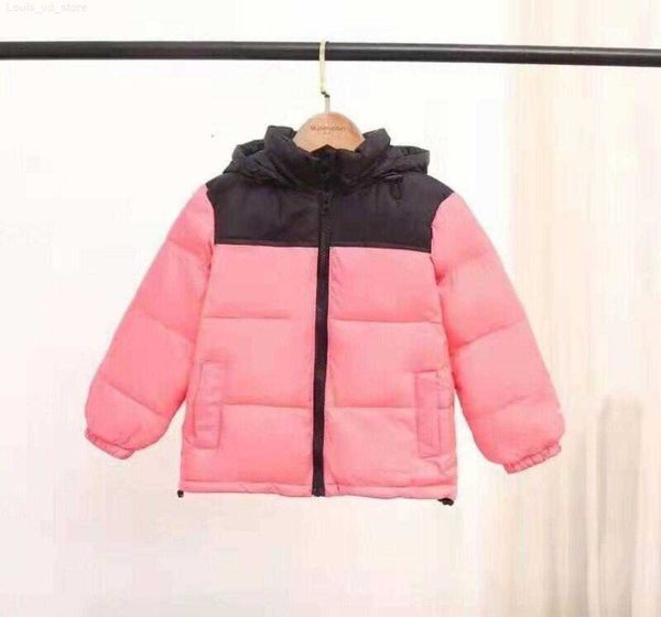 

down coat big boys girls brand down coat kids hooded cottonpadded parka coats girl jackets children outwear boy jacket4576701 l230710, Blue;gray