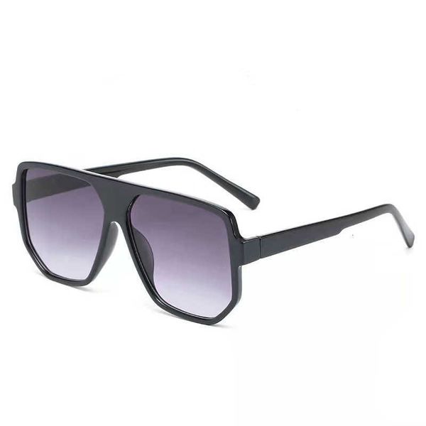 

designer sunglasses for men and women fashion cutting-edge trend women's sunglasses men's street big box luxury brand uv protectio, White;black