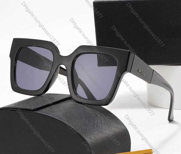 

p glasses new fashion large frame sunglasses pd6222 uv resistant, White;black
