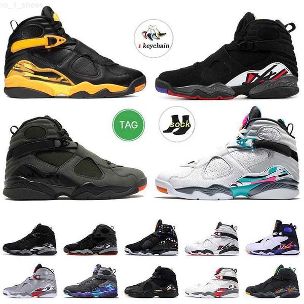 

mens jumpman 8s playoffs basketball shoes 8 size 13 aqua black taxi cement south beach chrome cool grey raid men women retroes sneakers