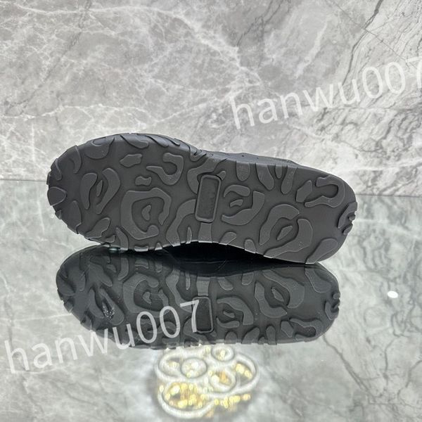 

r men sneakers print check shoes vintage striped trainers sneaker outdoor platform shoes xsd230405, Black