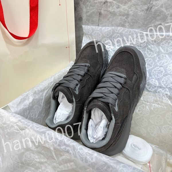 

new r men sneakers print check shoes vintage striped trainers sneaker outdoor platform shoe xsd230405, Black