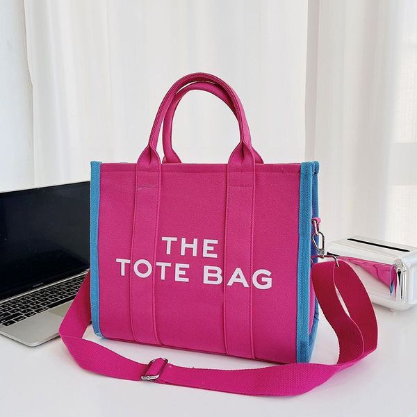 

the tote bag designer bags single totes luxury women casual canvas fashion shoulder bag crossbody bag shopping handbag logo 2size mrc womens