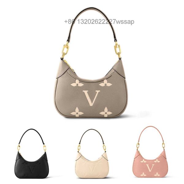 

m46002 genuine leather bagatelle shoulder bags m46112 luxury womens purse designer the tote bag handbag clutch embossed underarm mens crossb