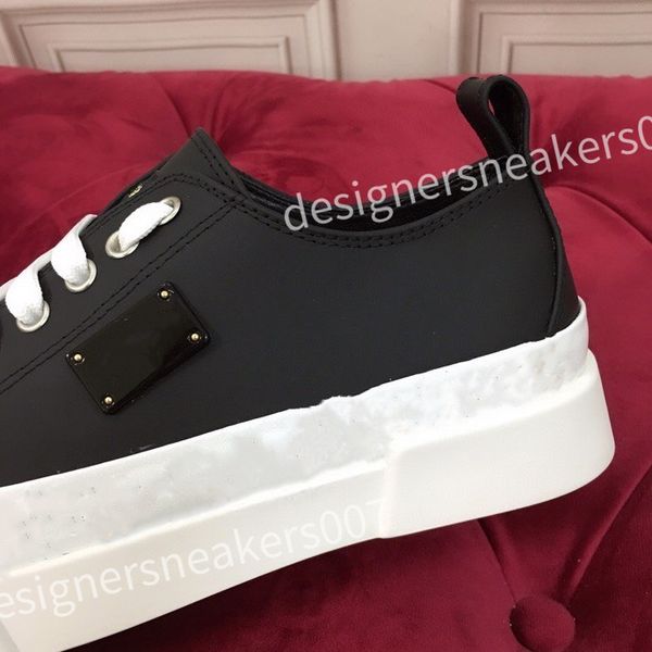 

new luxury 23s/s calfskin man casual shoe white black leather trainers brands comfort outdoor trainers women's casual walking 35-45 hc2