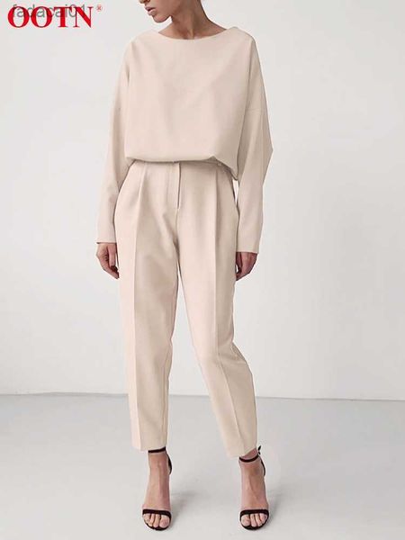 

ootn office lady high waist khaki pants women 2023 autumn fashion casual trousers zipper pocket solid female brown pencil pants l230621, Black;white