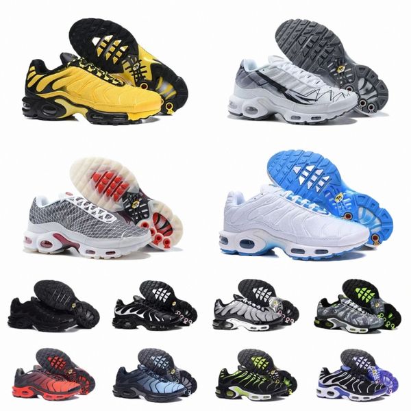 

2023 tn plus running shoes max plus tn triple white red metallic silver worldwide fire ice oreo hyper sky bule rainbow smoke grey neon air m
