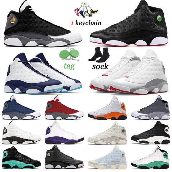 

jumpman 13 wolf grey basketball shoes men women 13s sneakers reverse he got game barons lucky green hyper phantom wheat starfish chicago alt