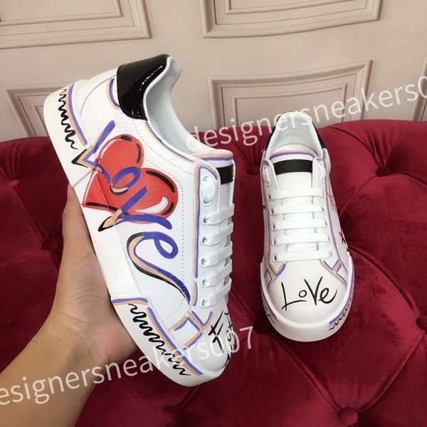 

luxurys casual shoes white leather calfskin sneakers shoes fashion comfort outdoor trainers men's pop lace up walking shoe hc210805, Black