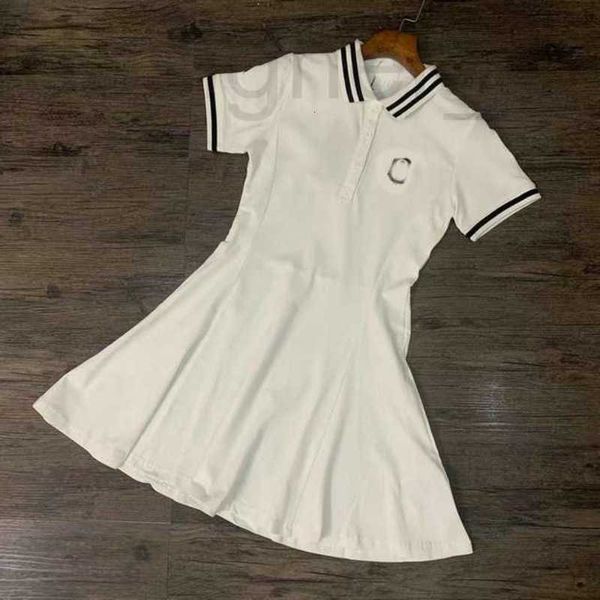 

basic & casual dresses designer women classic knit dress fashion pattern summer short sleeve quality womens clothing01 yb3n, Black;gray